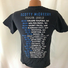 Load image into Gallery viewer, Scotty McCreery Tour T-shirt 2012 Size Small american Idol concert