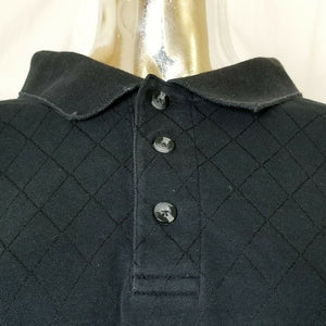 Oak Hill Shirt Polo Mens Size 5XL Black diamond pattern