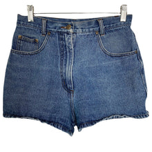 Load image into Gallery viewer, Shorts Denim High Rise Womens Medium Wash blue Size 38 Hi Rise