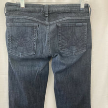 Load image into Gallery viewer, 7 For All Mankind A Pocket Dark Wash Blue Jeans Size 27