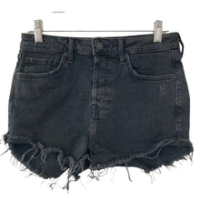 Load image into Gallery viewer, Forever 21 Shorts Denim Black Cutoff Button Fly Womens Size 27
