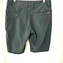 Load image into Gallery viewer, Volcom Surf &amp; Turf Mens Hybred Black Board Shorts Size 30