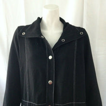 Load image into Gallery viewer, Sport Saavy Womens Black and White Lined Light Jacket Size Small