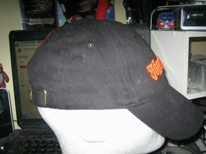 JAGERMEISTER BASEBALL HAT CAP BEER ADULT ONE SIZE BLACK ORANGE JAGER SHOT