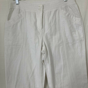 J Jill Womens White Pants Size 8 Tall