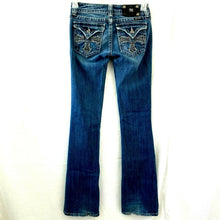 Load image into Gallery viewer, Miss Me Womens Medium Wash Bootcut Blue Jeans Size 27 Style jp5046