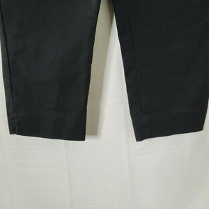 Hilary Radley Womens Black Capri Career Pants Size 14