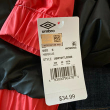 Load image into Gallery viewer, Umbro Hibiscus Quarter Zip Womens Pullover Windbreaker Size Small