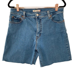 Levis Denim Cutoff Shorts Perfectly Slimming Womens Size 12S