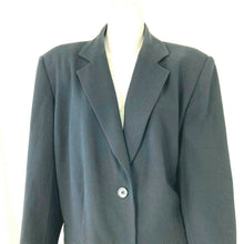 Load image into Gallery viewer, Nygard Collectiion Womens Black Plus Size Blazer Size 16