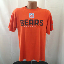 Load image into Gallery viewer, NFL Chicago Bears Football Reebok Orange Mens Tshirt Medium