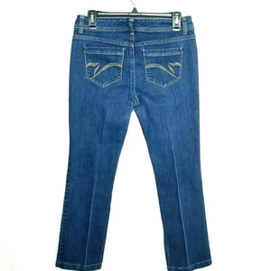 Gloria Vanderbilt Jeans Gwen Straight Leg Womens Blue Size 8P