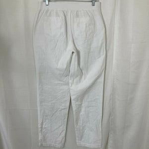 J Jill Womens White Pants Size 8 Tall