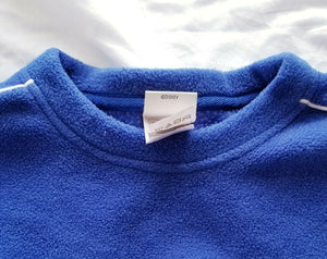 The Disney Store Mens Womens Blue "Grumpy" Long Sleeved Fleece Shirt Small