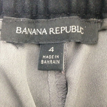 Load image into Gallery viewer, Banana Republic Pants Womens Gray Drapey Size 4