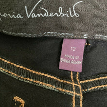 Load image into Gallery viewer, Gloria Vanderbilt Missy Womens Dark Wash Blue Jeans Size 12