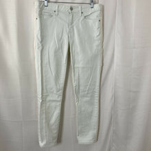 Load image into Gallery viewer, Gap 1969 Always Skinny Two Tone Pale Green and White Jeans Size 28R