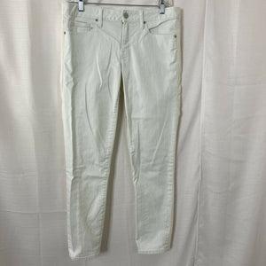 Gap 1969 Always Skinny Two Tone Pale Green and White Jeans Size 28R