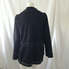 Load image into Gallery viewer, Sport Saavy Womens Black and White Lined Light Jacket Size Small