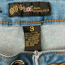 Load image into Gallery viewer, Bolo Womens Light Wash Blue Jeans Juniors Size 3