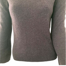 Load image into Gallery viewer, Vintage Sarah Spencer Sweater Ribbed 100 % Merino Wool Turtleneck Small Purple