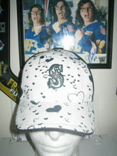 Load image into Gallery viewer, BRAND NEW SEATTLE MARINERS BASEBALL HAT CAP KIDS ONE SIZE MLB HEARTS GIRLS