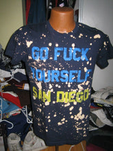 Load image into Gallery viewer, GO F$%K YOURSELF SAN DIEGO SHIRT BY TWO STONED JOKE ANTI CHARGERS FOOTBALL NFL
