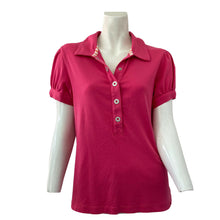 Load image into Gallery viewer, The Northface Womens Pink Shirt Small Polo Golf Style