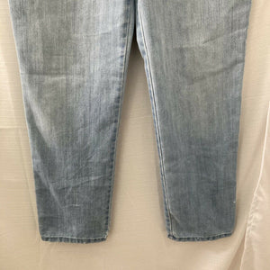 Gloria Vanderbilt Womens Light Wash Distressed blue Jeans Size 10
