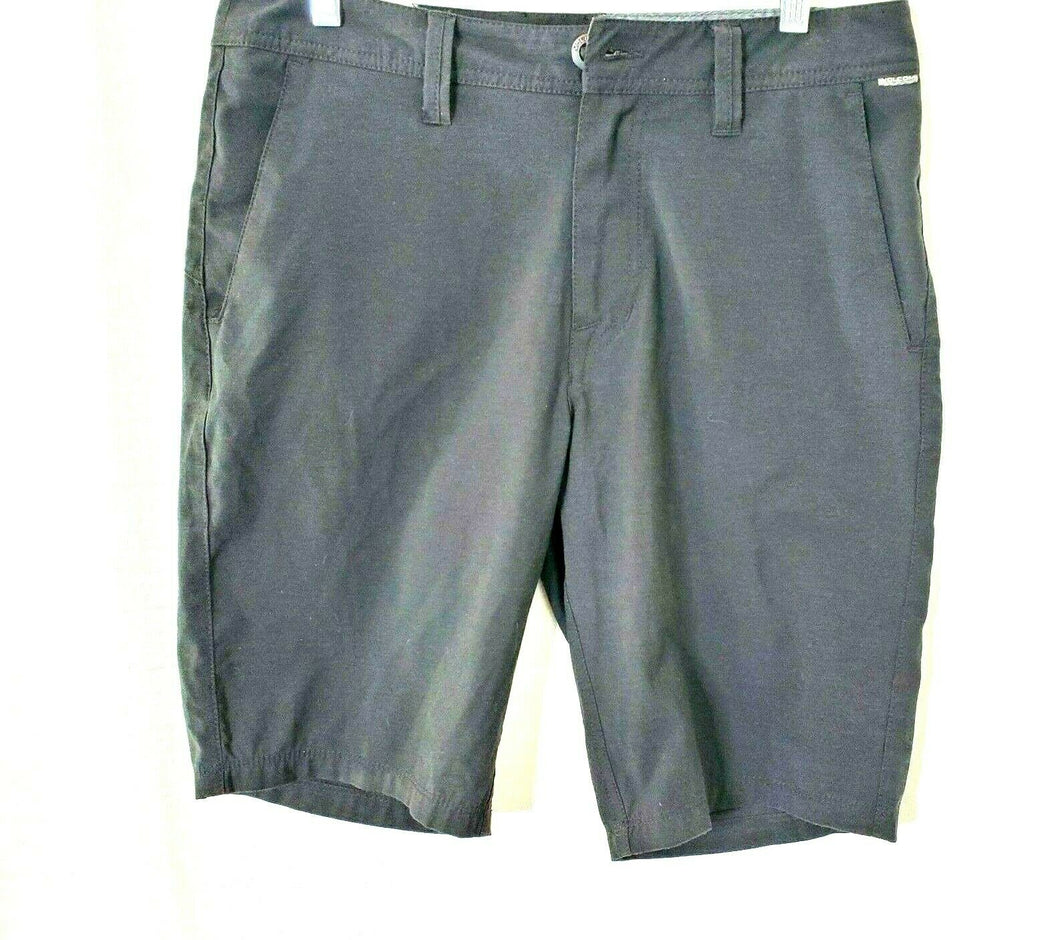Volcom Surf & Turf Mens Hybred Black Board Shorts Size 30