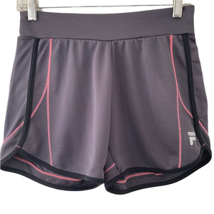 Fila Sport Shorts Running W Brief Womens XS Stretch Athletic Short Shorts