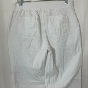 J Jill Womens White Pants Size 8 Tall