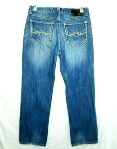 Rock & Roll Cowboy Jeans Canon Straight Mens Size 34 x 34