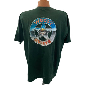 Vintage Wooley Bullys Las Vegas Tshirt Mens Green Size XXL