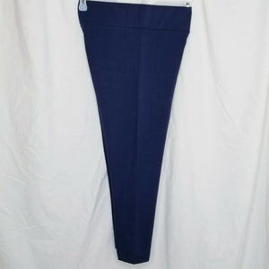 Logo Layers Leggings Womens Navy Blue High Rise Size Medium