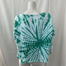 Load image into Gallery viewer, Grayson Threads Whiskey Business Womens Plus Size Cropped Green Tie Dye XXL
