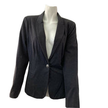 Load image into Gallery viewer, Gibson Womens Gray Fleece Blazer Jacket Size Large