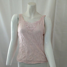 Load image into Gallery viewer, Delicates Womens Vintage Pink Lace Camisole Large