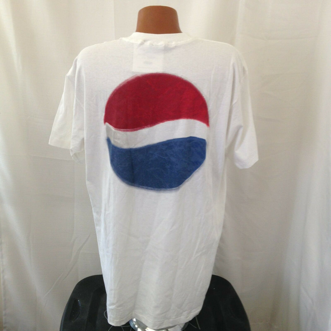 Nothing Else Is a Pepsi Vintage 90s Mens Multicolored Tshirt Large Extra Large