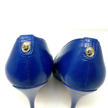 Load image into Gallery viewer, Ivanka Trump Itchalta Womens Blue Leather Pumps Size 9.5