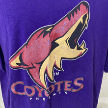 Load image into Gallery viewer, Phoenix Coyotes 2000s shirt adult size XL nhl hockey purple