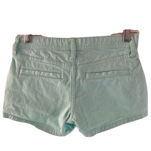 Arizona Jeans Shorts Aqua Green Womens Size 0