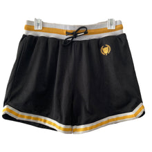 Load image into Gallery viewer, Belle Air Athletics Shorts Black Gold Mesh Basketball Mens Size Small New