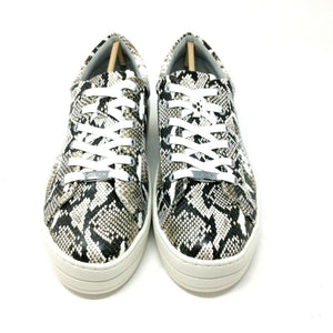 J Slides Hilton Platform Snakeskin Print Sneakers