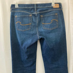 Levis Signature Womens Dark Wash Blue Jeans Size 10M