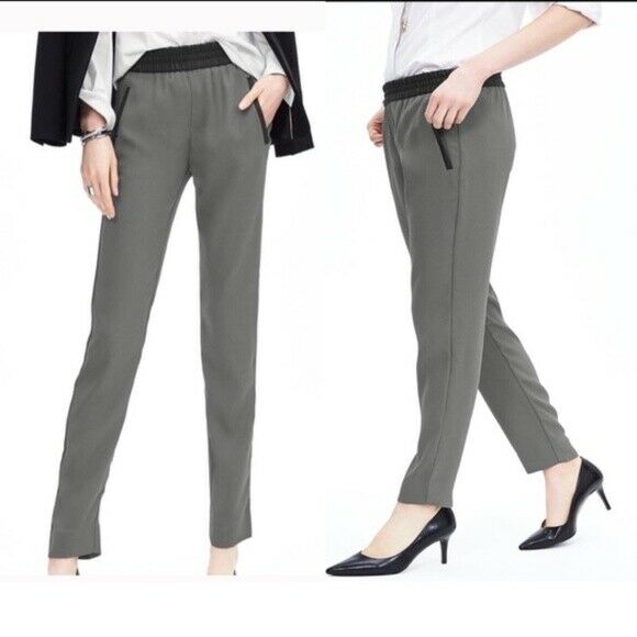 Banana Republic Pants Womens Gray Drapey Size 4