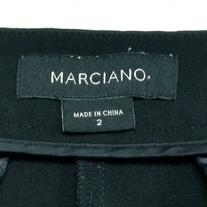 Marciano Pants Womens Size 2 Wide Leg Black