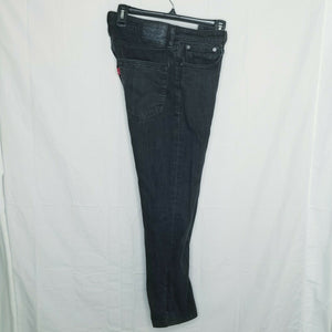 Levi's 511 Jeans Mens Size 31 x 32 Black Denim