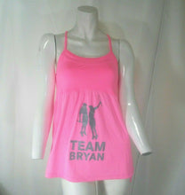 Load image into Gallery viewer, Champion Team Brian Womens Hot Pink Tennis Racer back Flair Tank Top Medium