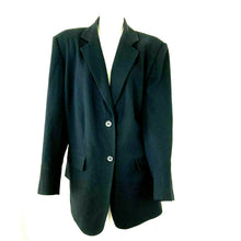 Load image into Gallery viewer, Nygard Collectiion Womens Black Plus Size Blazer Size 16